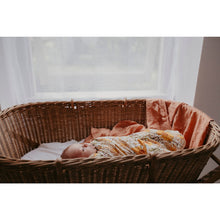 Load image into Gallery viewer, Organic Cotton &amp; Bamboo Swaddle - Apricot
